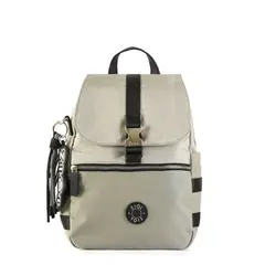 ZIOL - Mochila con tapa mediana tavira gris