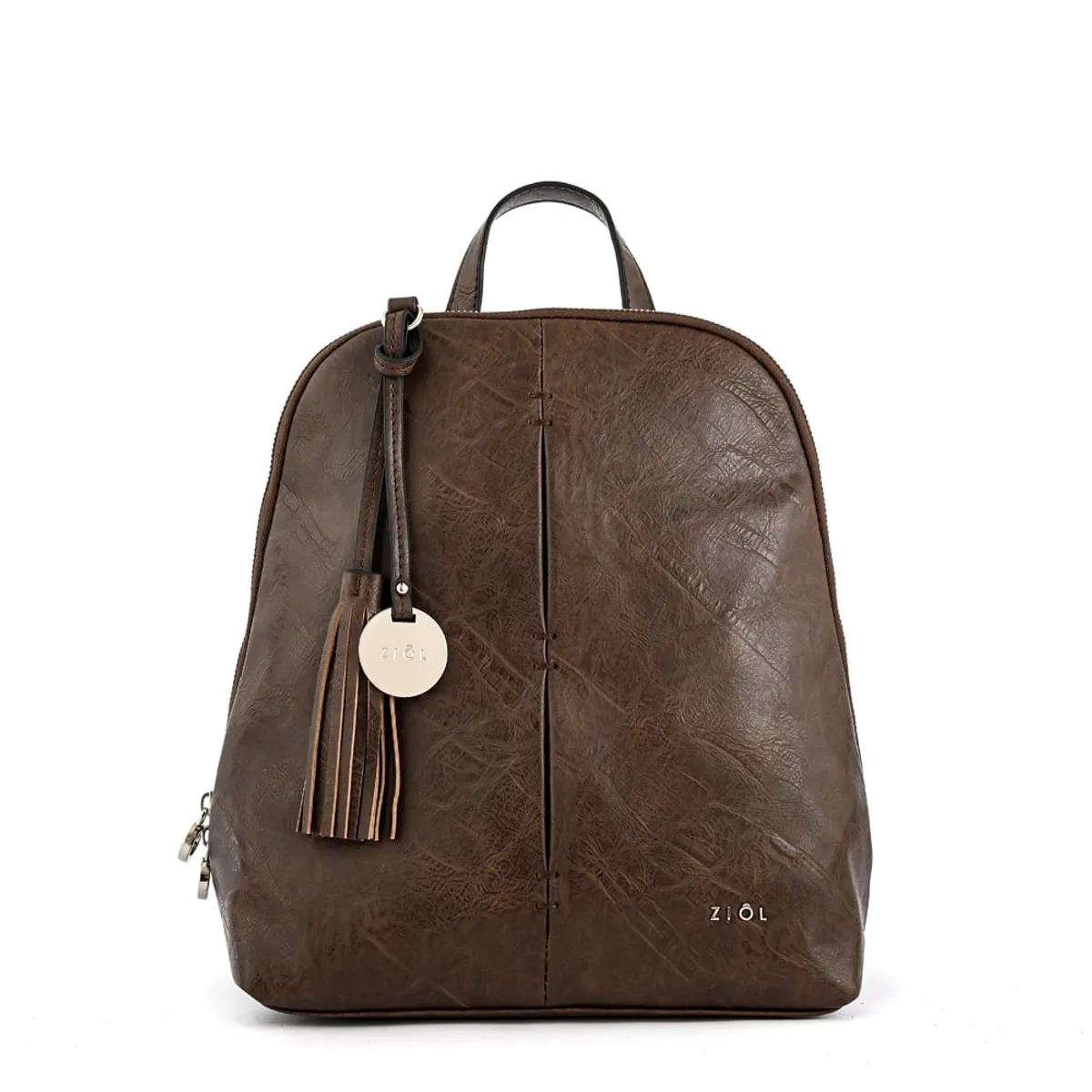 ZIOL - Mochila celia mediana café oscuro