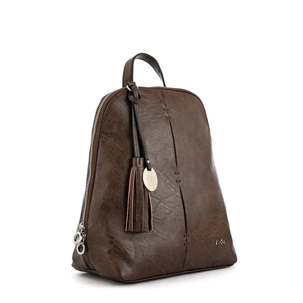 ZIOL - Mochila celia mediana café oscuro