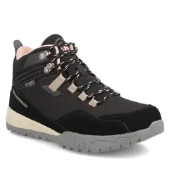 WEINBRENNER - Botín Mujer Beagle Whistler Mid Negro - Rosa