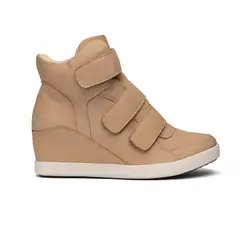 CARBIN - Zapatilla Mujer Beige Arleys