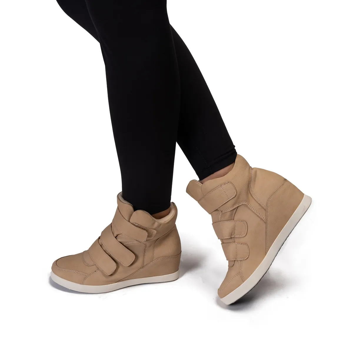 CARBIN - Zapatilla Mujer Beige Arleys Carbin