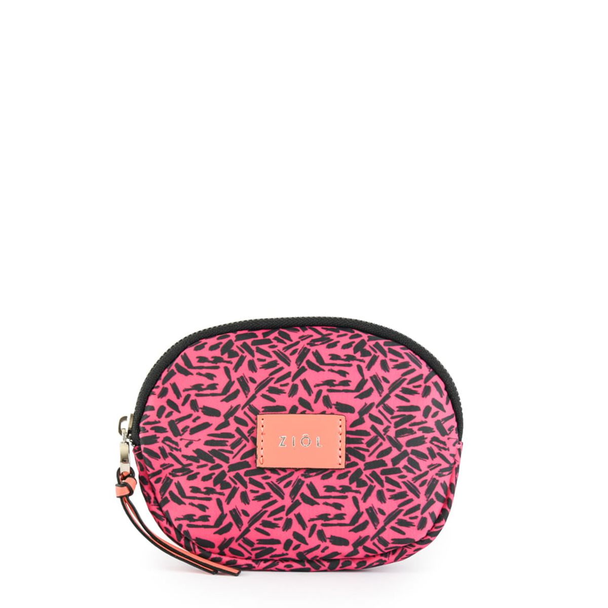 ZIOL - Monedero redondo pequeña paulette fucsia