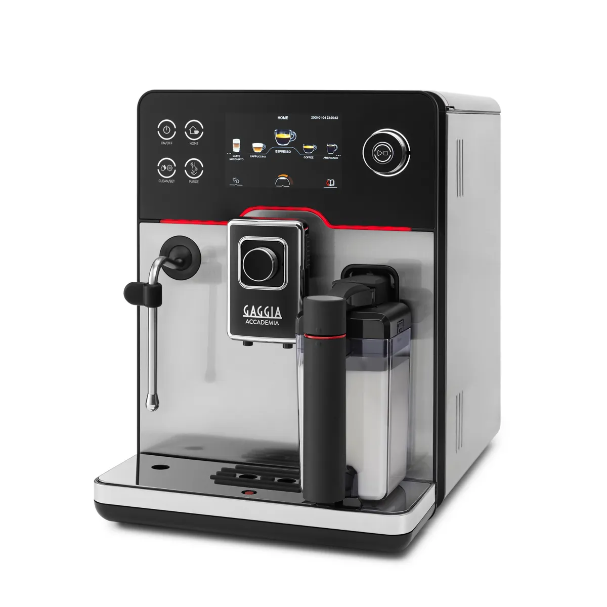 GAGGIA - Cafetera Gaggia Accademia Steel con Molino Integrado