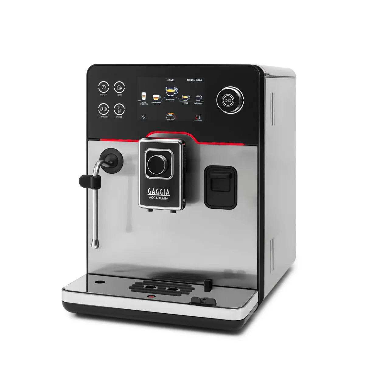 GAGGIA - Cafetera Gaggia Accademia Steel con Molino Integrado