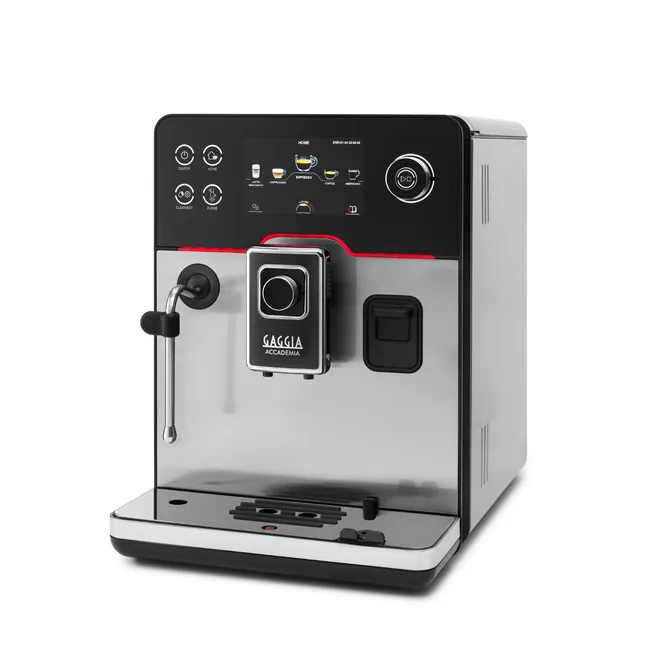 GAGGIA - Cafetera Gaggia Accademia Steel con Molino Integrado