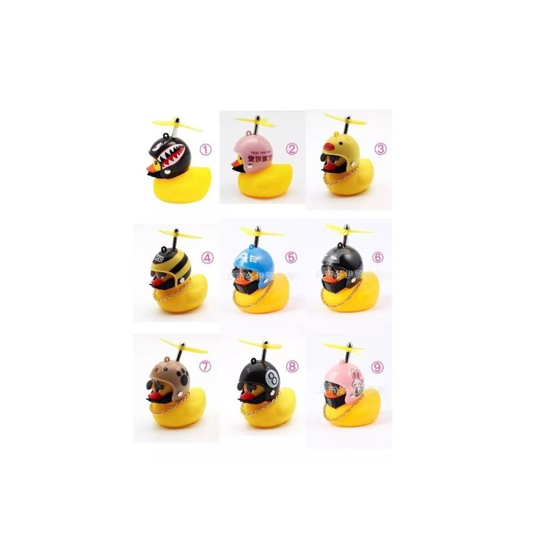 GENERICO - Pato Patito Para Bicicleta Auto Moto Con Luz Varios Modelos