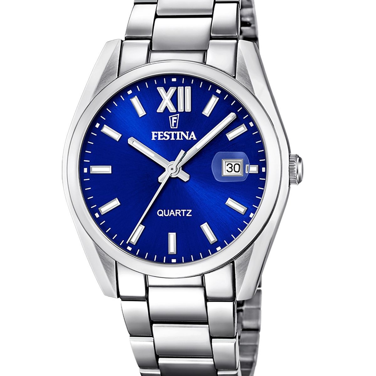 FESTINA - Reloj F206834 Festina Azul Hombre Acero Clásico FESTINA