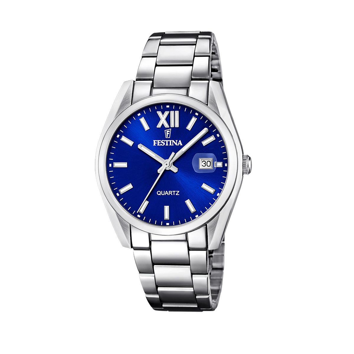 FESTINA - Reloj F206834 Festina Azul Hombre Acero Clásico FESTINA