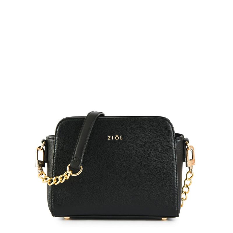 ZIOL - Cartera bandolera pequeña bismarin negro