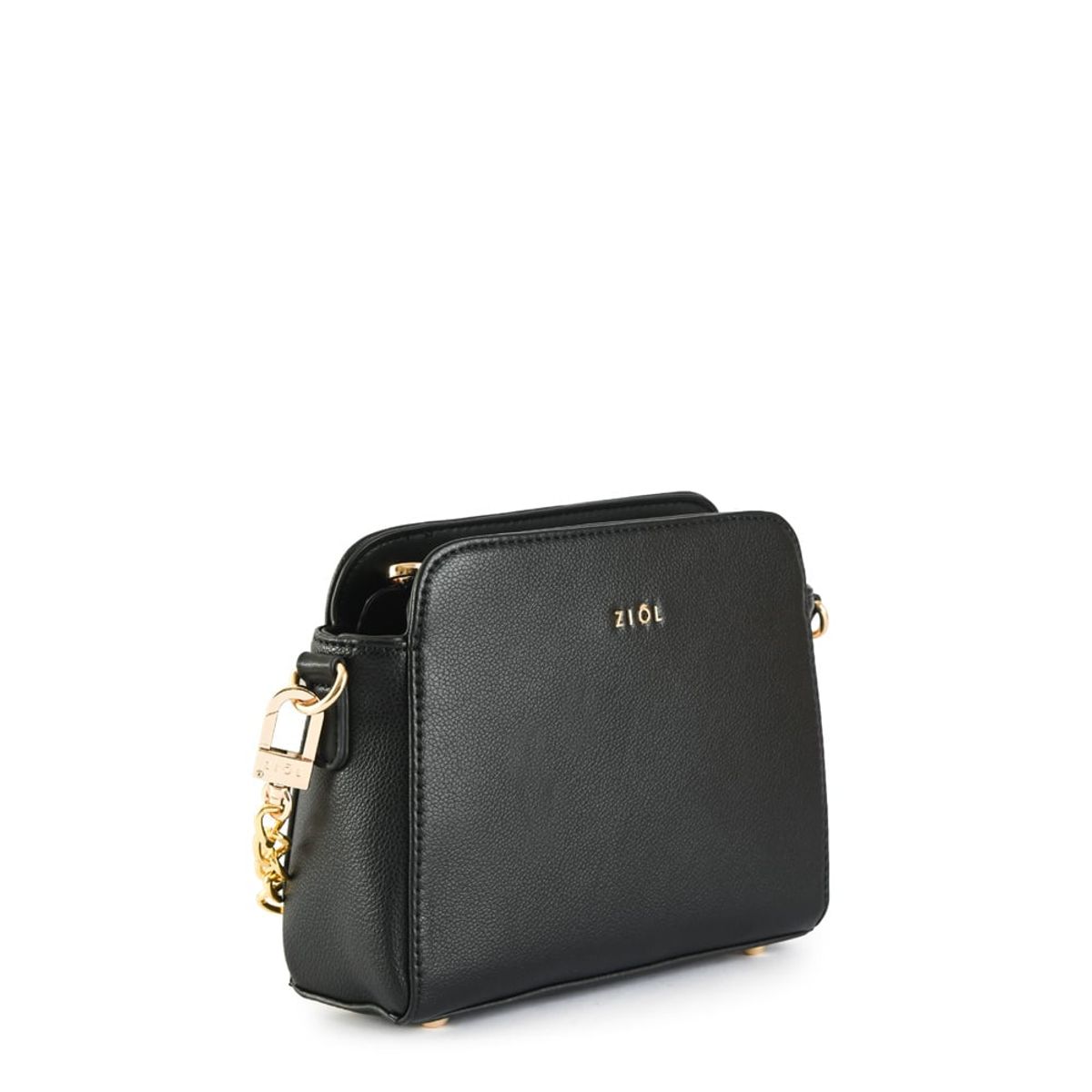 ZIOL - Cartera bandolera bismarin pequeña negro