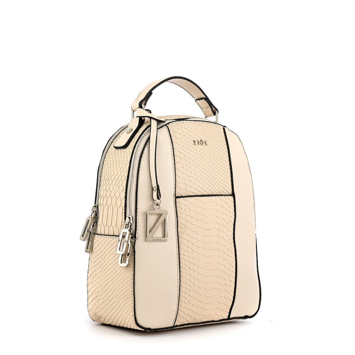 ZIOL - Mochila storm pequeña blanco crudo