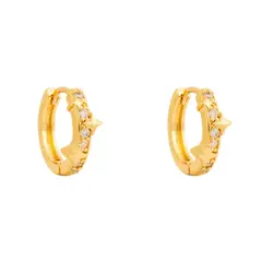 BOAZ JOYAS - ARGOLLAS ARLA BAÑADAS EN ORO