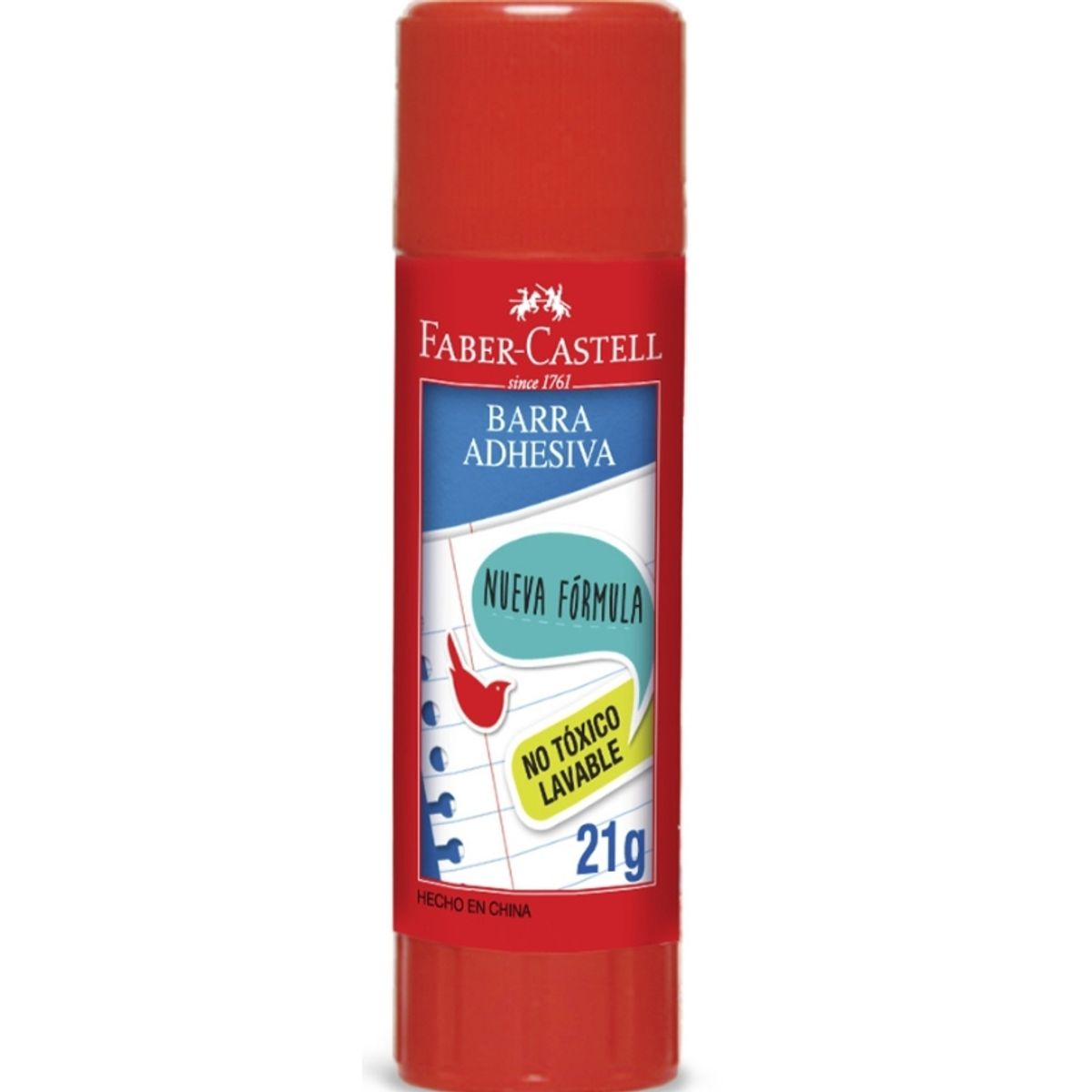 FABER-CASTELL - Pack 3 Pegamento en barra 21gr