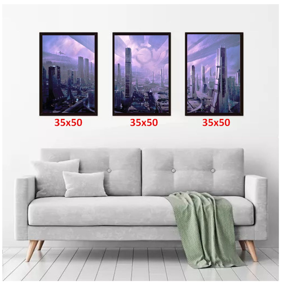 GENERICO - Cuadros Decorativos Portada DeltaRune Pack X 3 Uds 35x50 Cm C/u