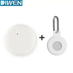 DIWEN - Dispositivo antipérdida para iPhone funda protectora Blanco