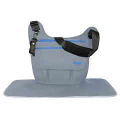 MOMMORE - Bolso Casual Crossbody Maternal - Gris