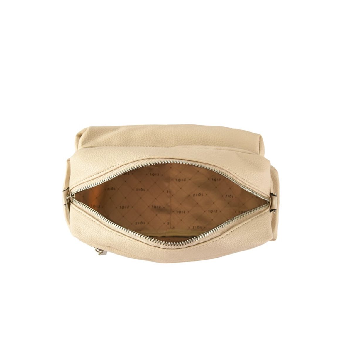 ZIOL - Cartera bandolera carlota mediana blanco crudo