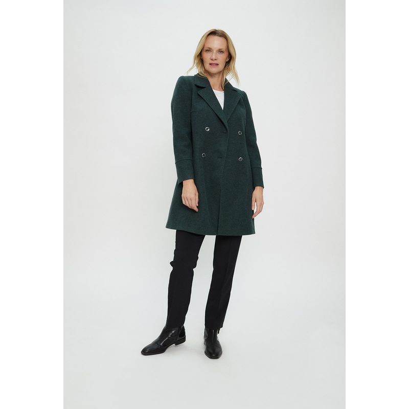 MA GRIFFE - Chaqueton Verde Musgo Mujer Magriffe