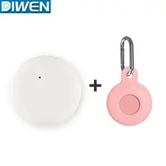 DIWEN - Dispositivo antipérdida para iPhone funda protectora Rosa