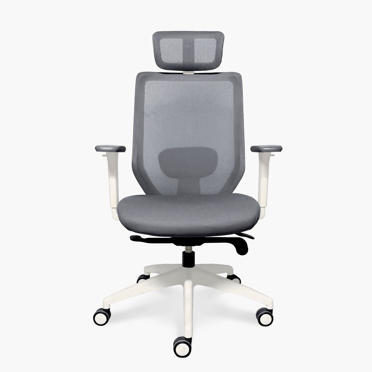 FORM OFFICE - Silla Oficina Focus Gris Claro con cabecero Form