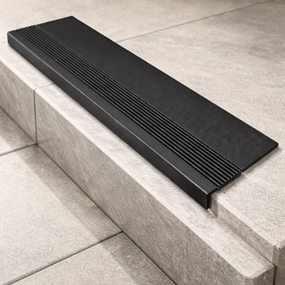 QRUBBER - Grada Goma Estriada 151cm x 32cm QRubber