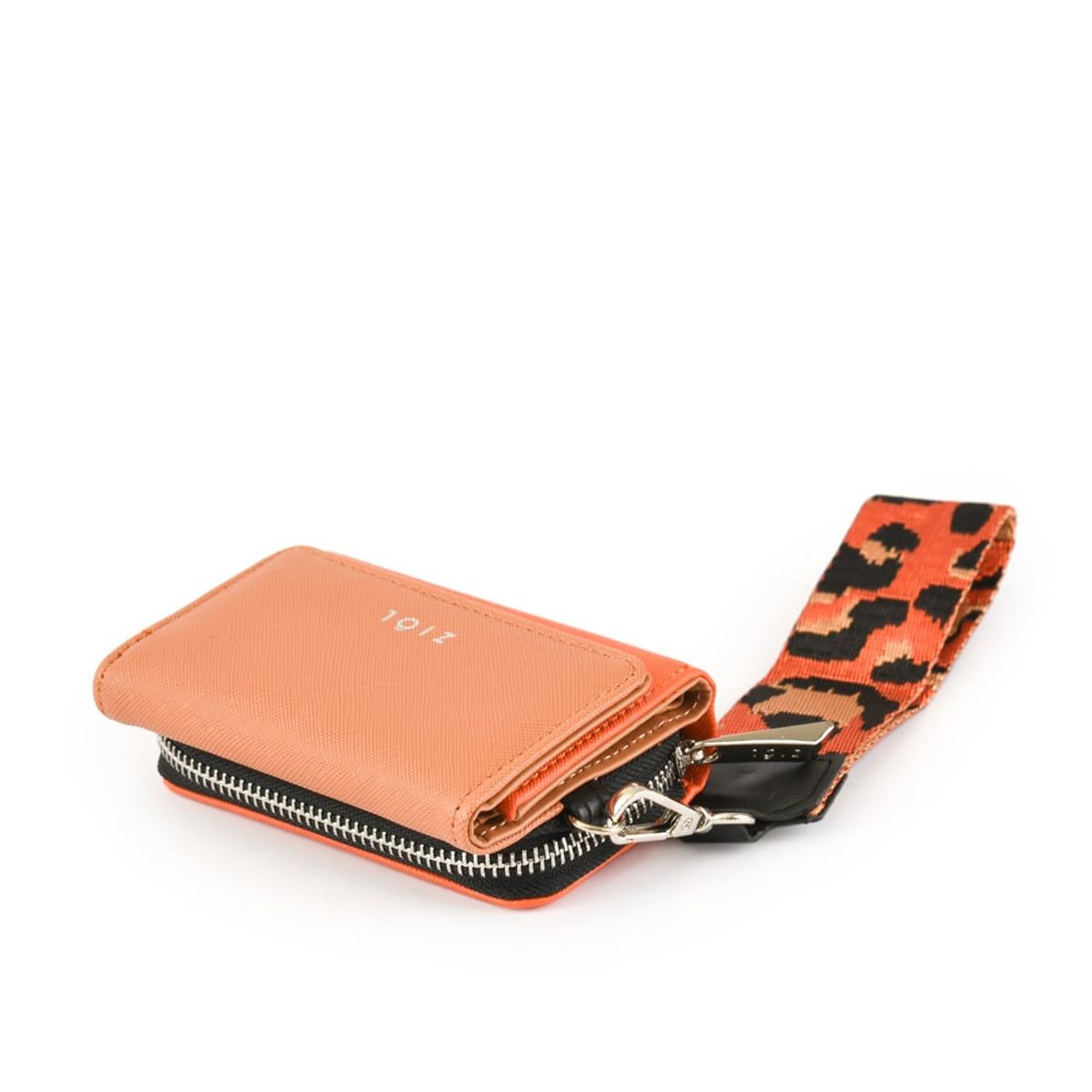 ZIOL - Billetera cierre exterior pequeña astorga camel