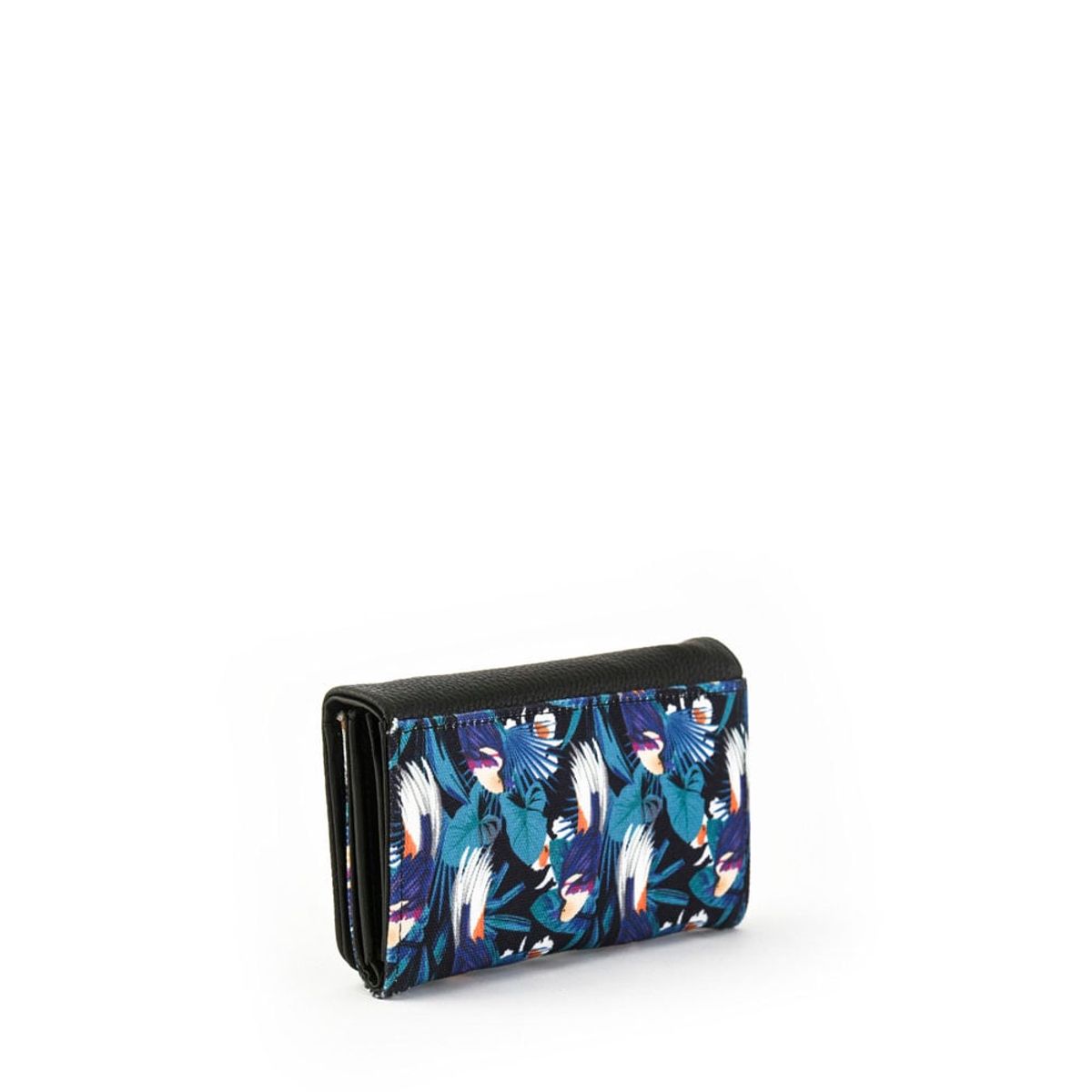 ZIOL - Billetera acordeon mediana birdi negro