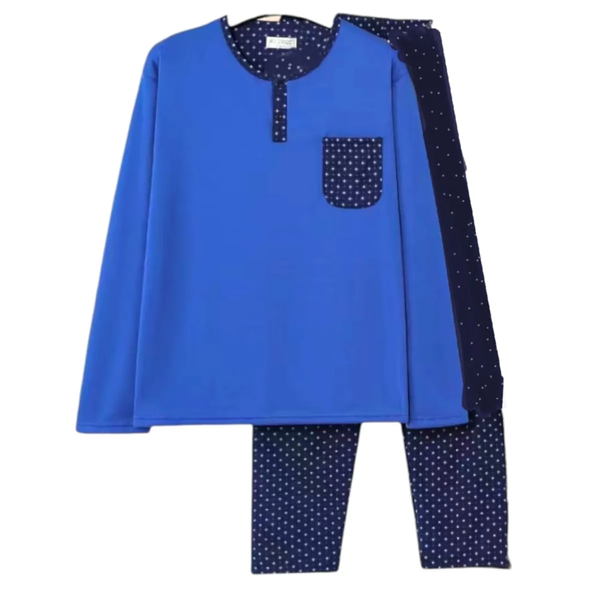 AGW - Pack 3 Pijamas Hombre Franela