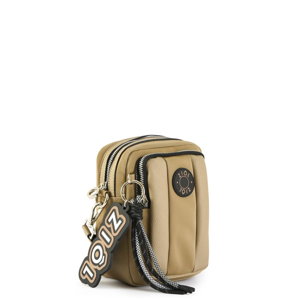 ZIOL - Cartera bandolera goshi pequeña taupe oscuro
