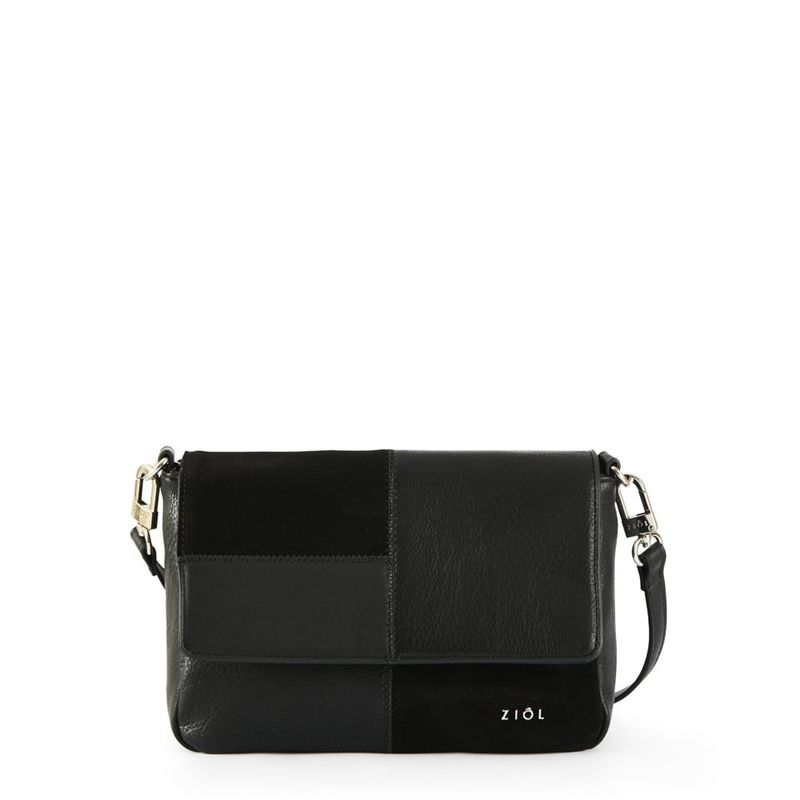 ZIOL - Cartera bandolera mediana ellie negro