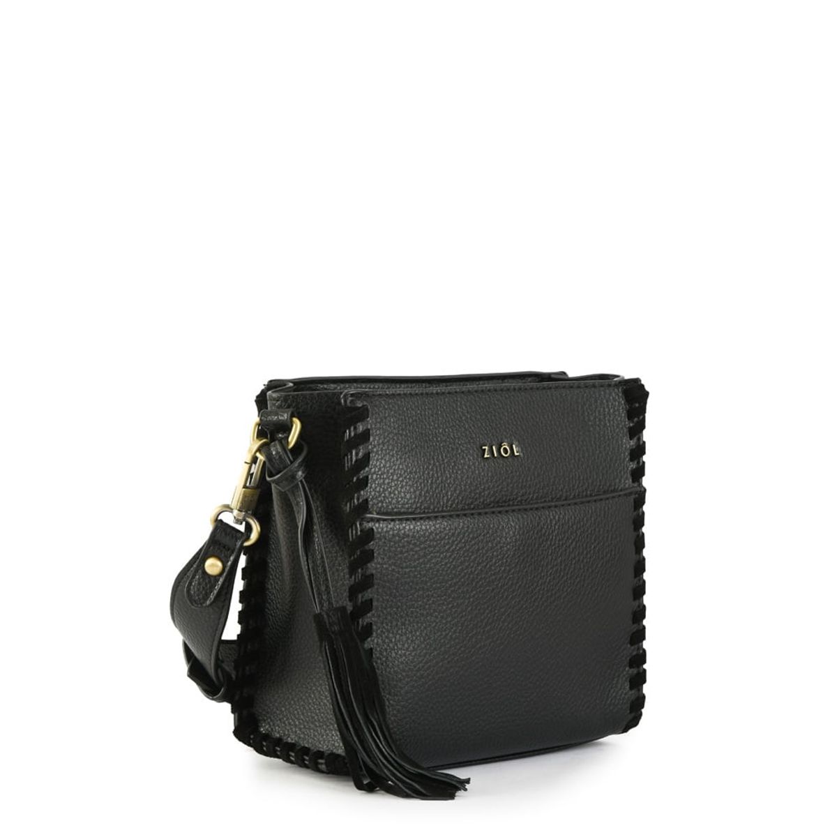 ZIOL - Cartera bandolera pequeña kim negro