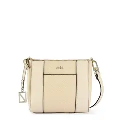 ZIOL - Cartera bandolera pequeña storm blanco crudo