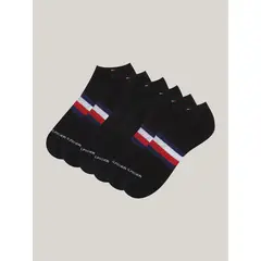 TOMMY HILFIGER - Pack De 3 Calcetines Sport Athletic Negro