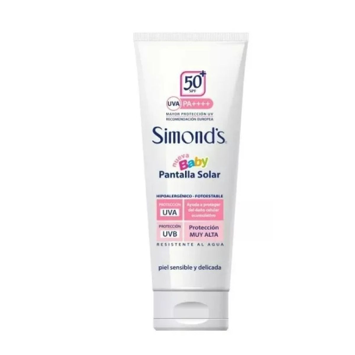 SIMONDS - Protector solar Simonds Baby FPS50 pomo 200ml