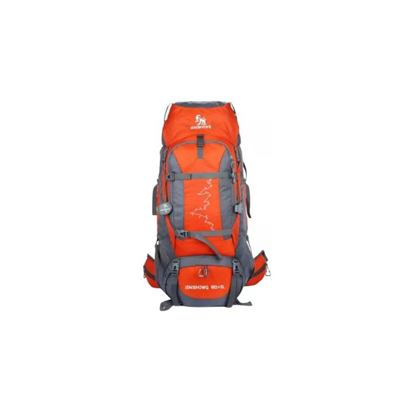 GENERICO - Mochila Montaña 80+5 Camping Trekking Senderismo Impermeable
