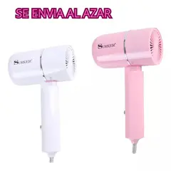 GENERICO - Secador De Pelo Mini De Iones Negativos Luz Blue