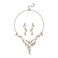 GENERICO - Set De Collar Y Aros Para Fiesta Mari