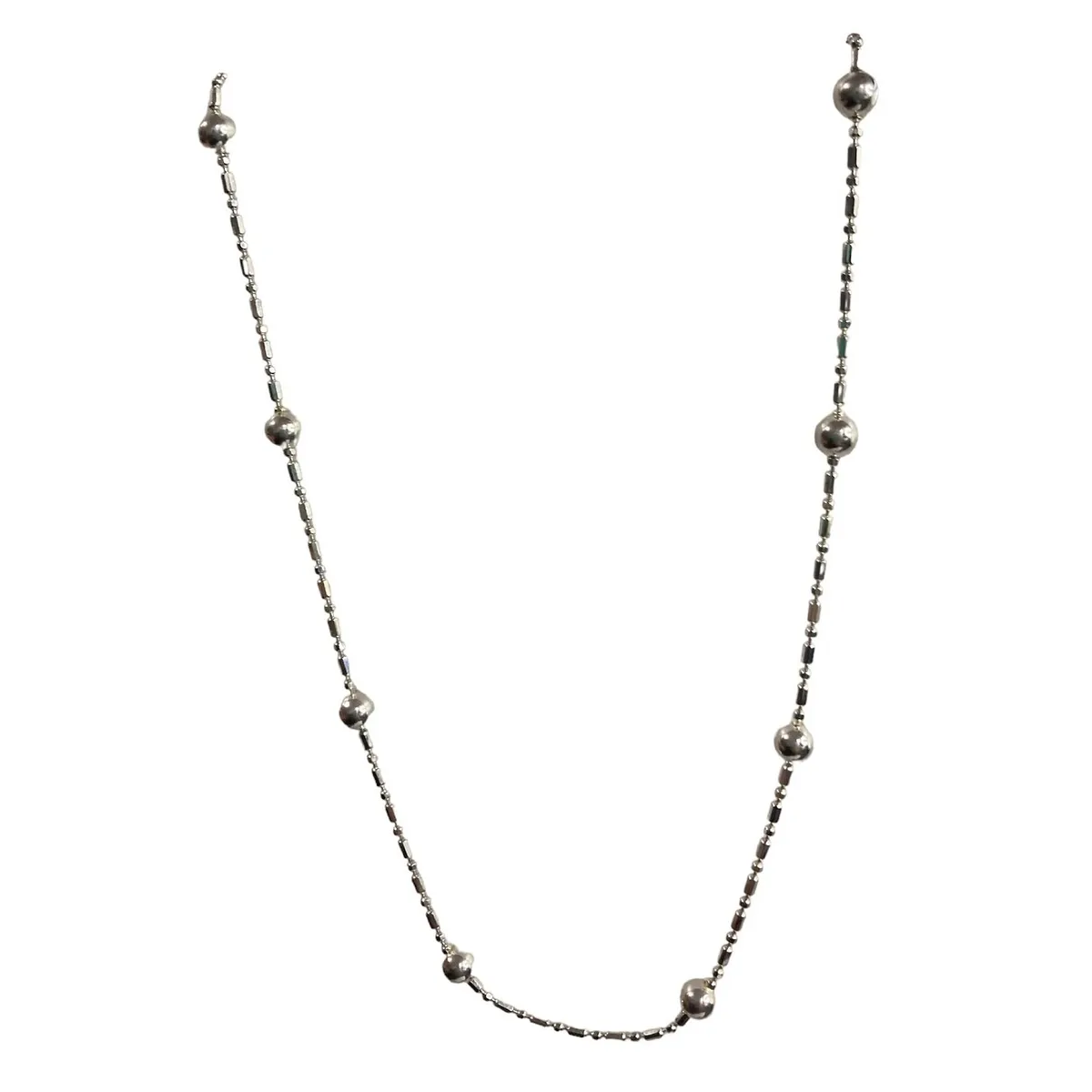 TAETHAI - Cadena de plata 925 facetada