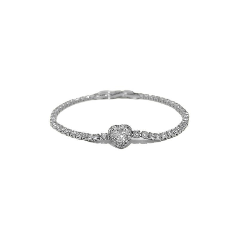 GENERICO - Brazalete  Pulsera Fantasía Para Fiesta De Strass Rola