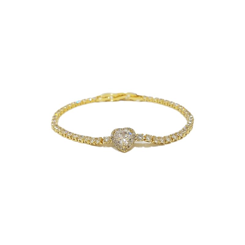 GENERICO - Brazalete  Pulsera Fantasía Para Fiesta De Strass Rola