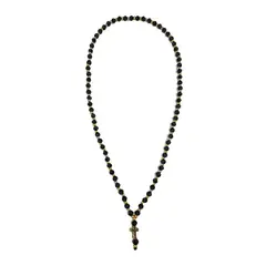 GENERICO - Collar De Hombre Cruz Piedra