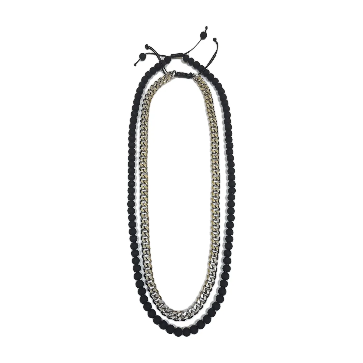 GENERICO - Collar De Hombre En Acero Jorge