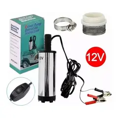 EDWINAYY - Kit De Bomba Acero Inoxidable Trasvase Electrica Diesel 12v