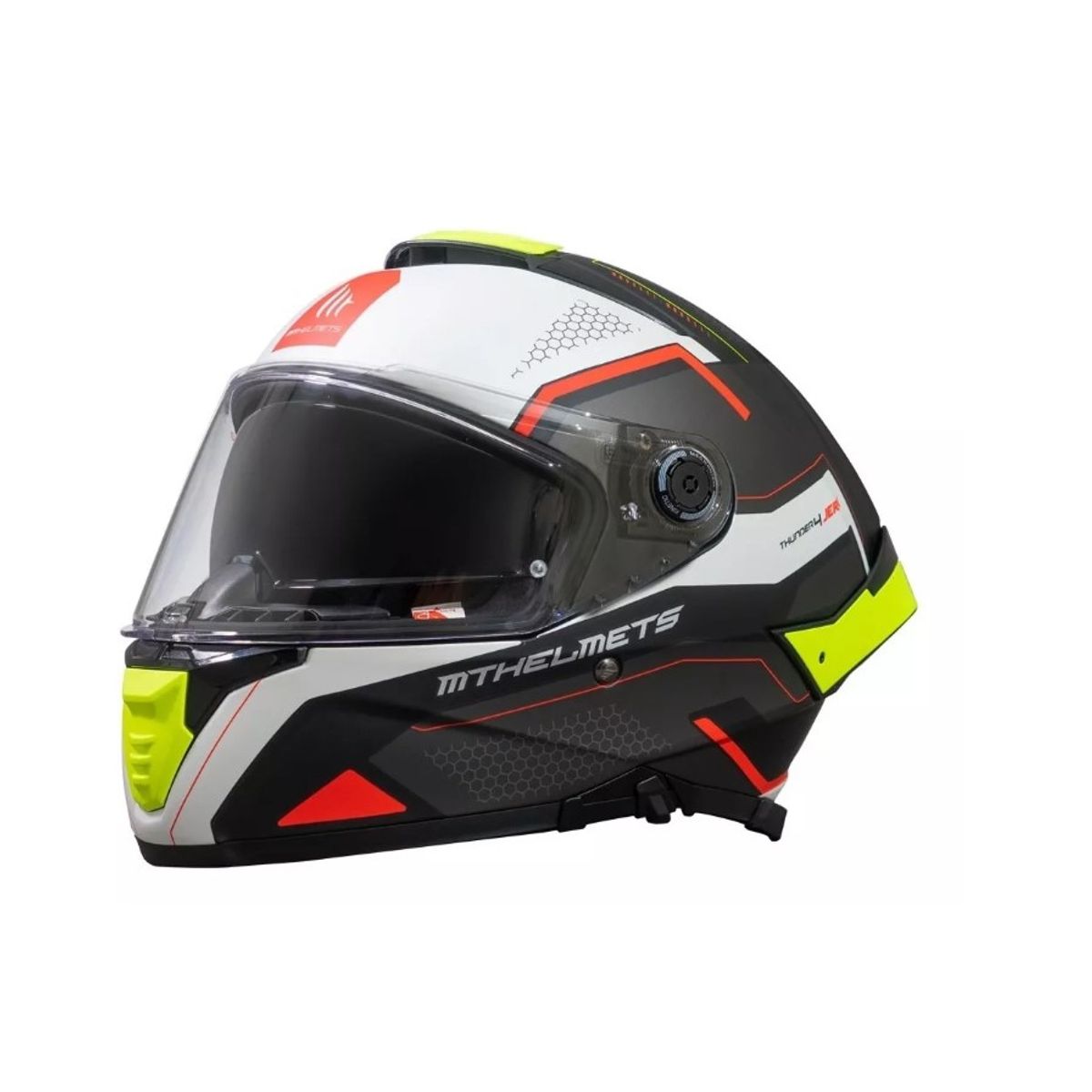 GENERICO - Casco  Thunder 4 Jerk Amarillo Perla + Pinlock Inc