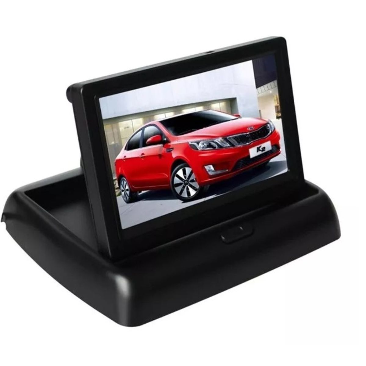 GENERICO - Pantalla Monitor 4.3 Ajustable Cámara Retroceso Auto 12v