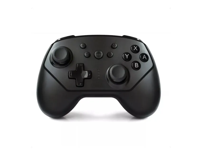 GENERICO Control Mando Gamepad Compatible Nintendo Switch Inalámbrico Negro
