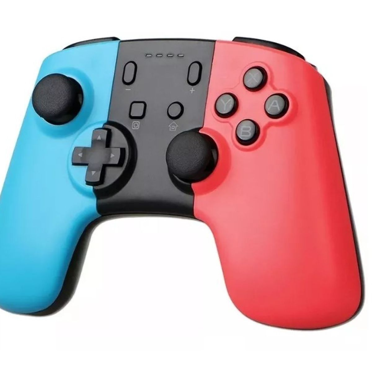 GENERICO - Control Gamepad Mando Compatible Nintendo Switch Inalámbrico Rojo Azul