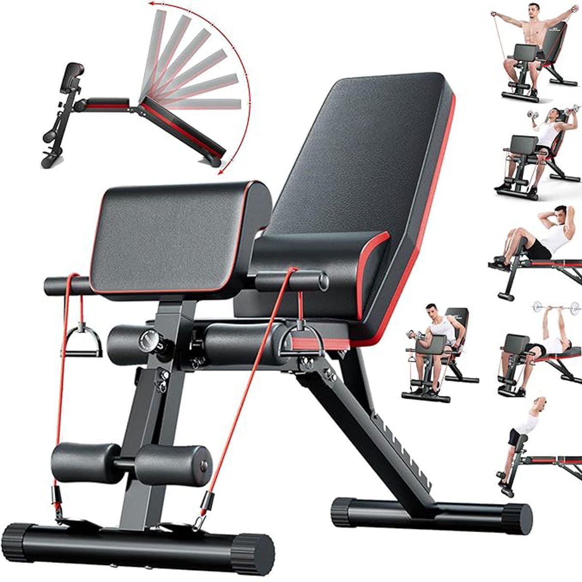 COREJOY - Máquina Abdominales Ajustable