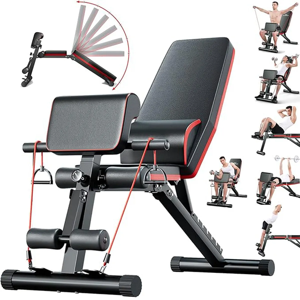 COREJOY - Máquina Abdominales Ajustable